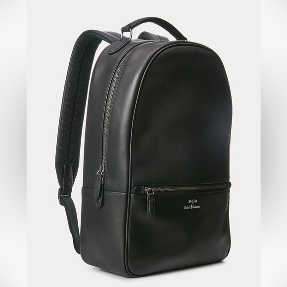 Polo Ralph Lauren Leather Backpack NWT! - Picture 2 of 13